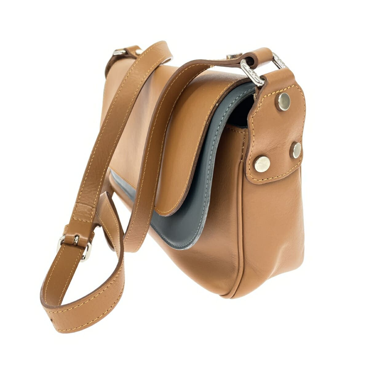 JACQUES LE CORRE Shoulder Bag Double Flap / Leather 3