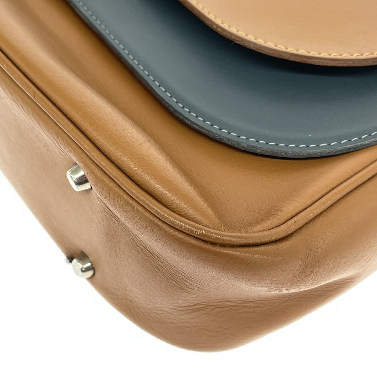 JACQUES LE CORRE Shoulder Bag Double Flap / Leather 5