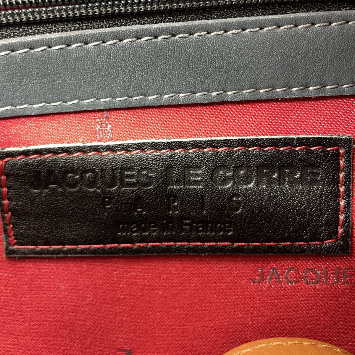 JACQUES LE CORRE Shoulder Bag Double Flap / Leather 8