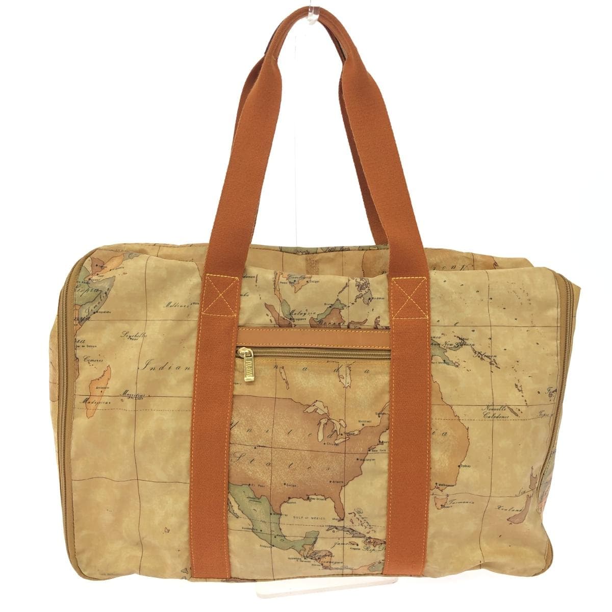 PRIMA CLASSE Boston Bag & Pouch Set 2 pieces Nylon Brown Unisex 2