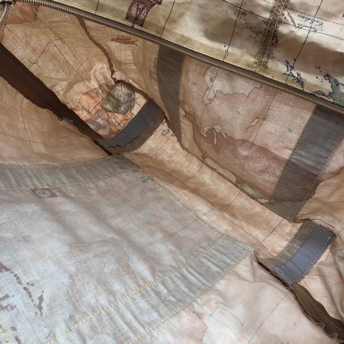 PRIMA CLASSE Boston Bag & Pouch Set 2 pieces Nylon Brown Unisex 5