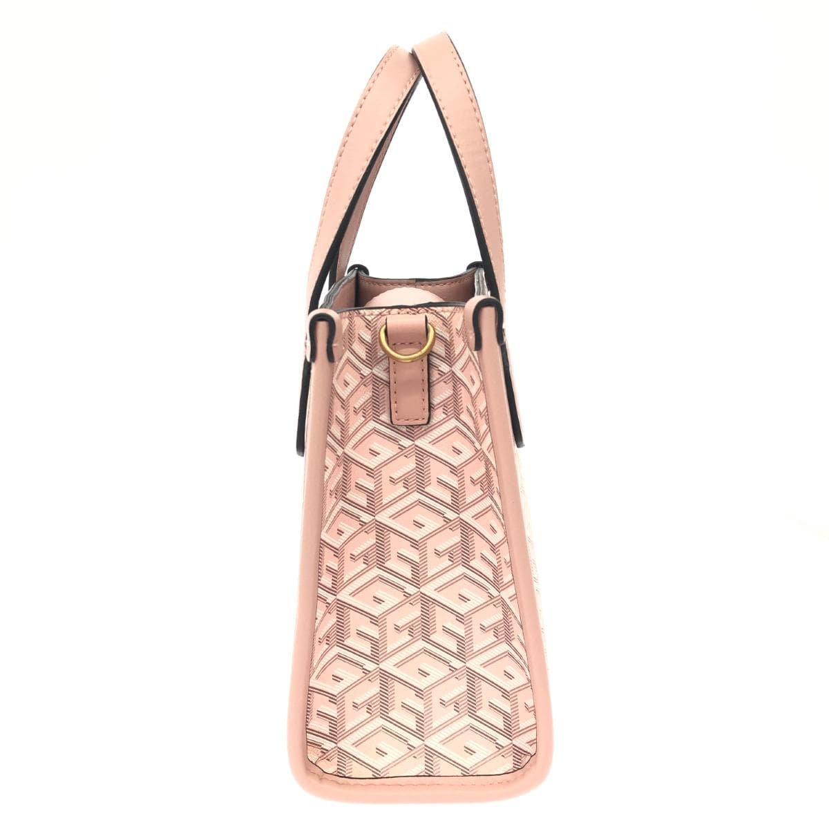 GUESS 2WAY bag in excellent condition, logo/PVC, pink, ladies 2