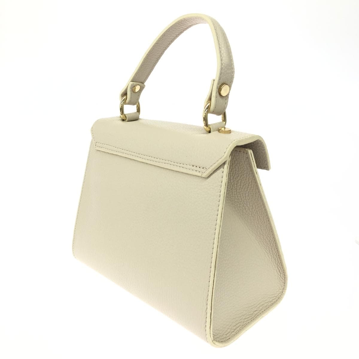 AULENTTI 2WAY Bag in Excellent Condition, Apartement/Leather, White, Ladies 3