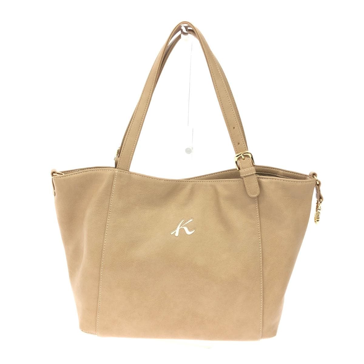 Kitamura Tote Bag Good Condition PVC Beige Women's