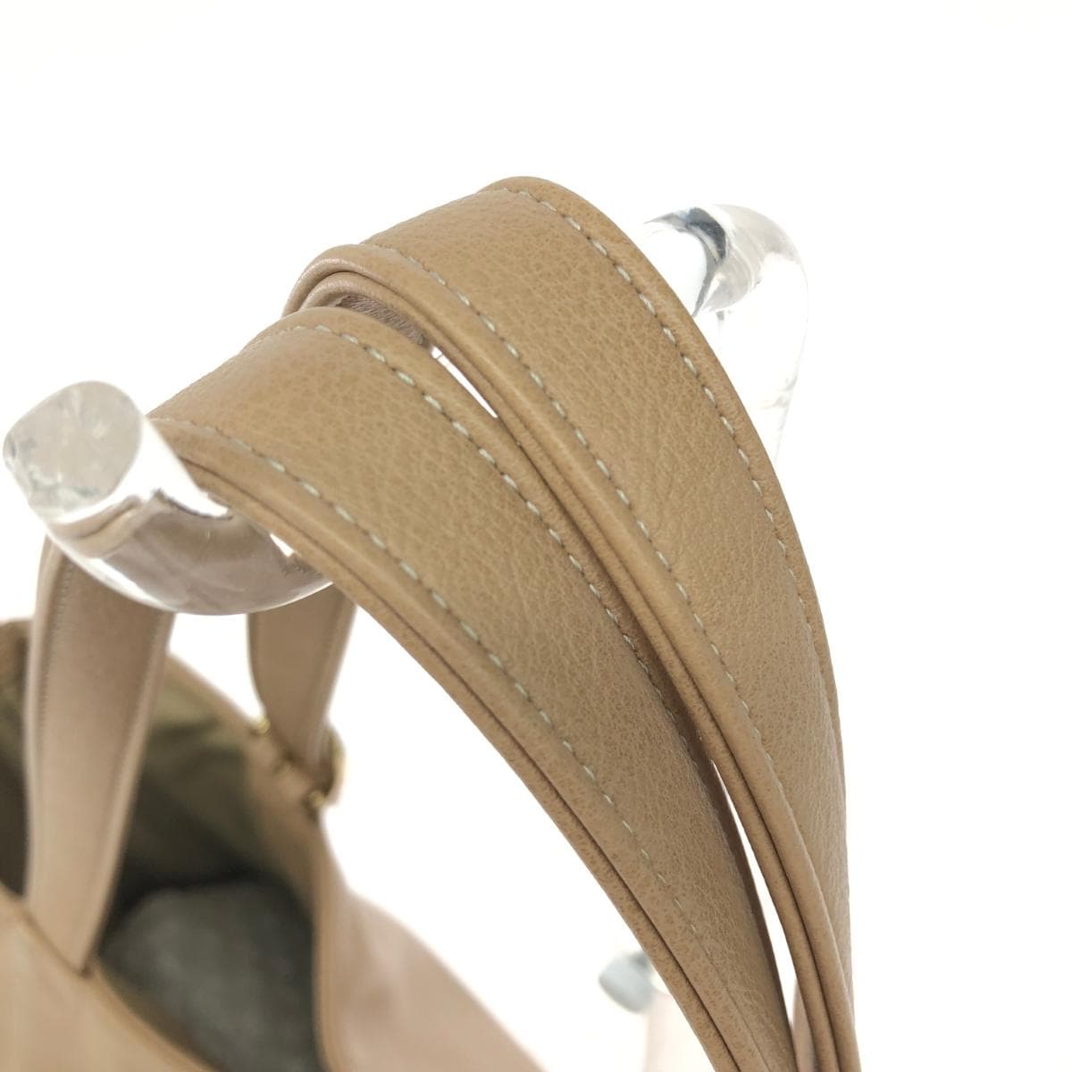 Kitamura Tote Bag Good Condition PVC Beige Women's 4