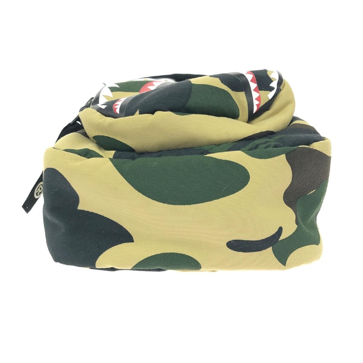 A BATHING APE shoulder bag in excellent condition, First Camo/Shark 001SGL301021M, multicolor 4