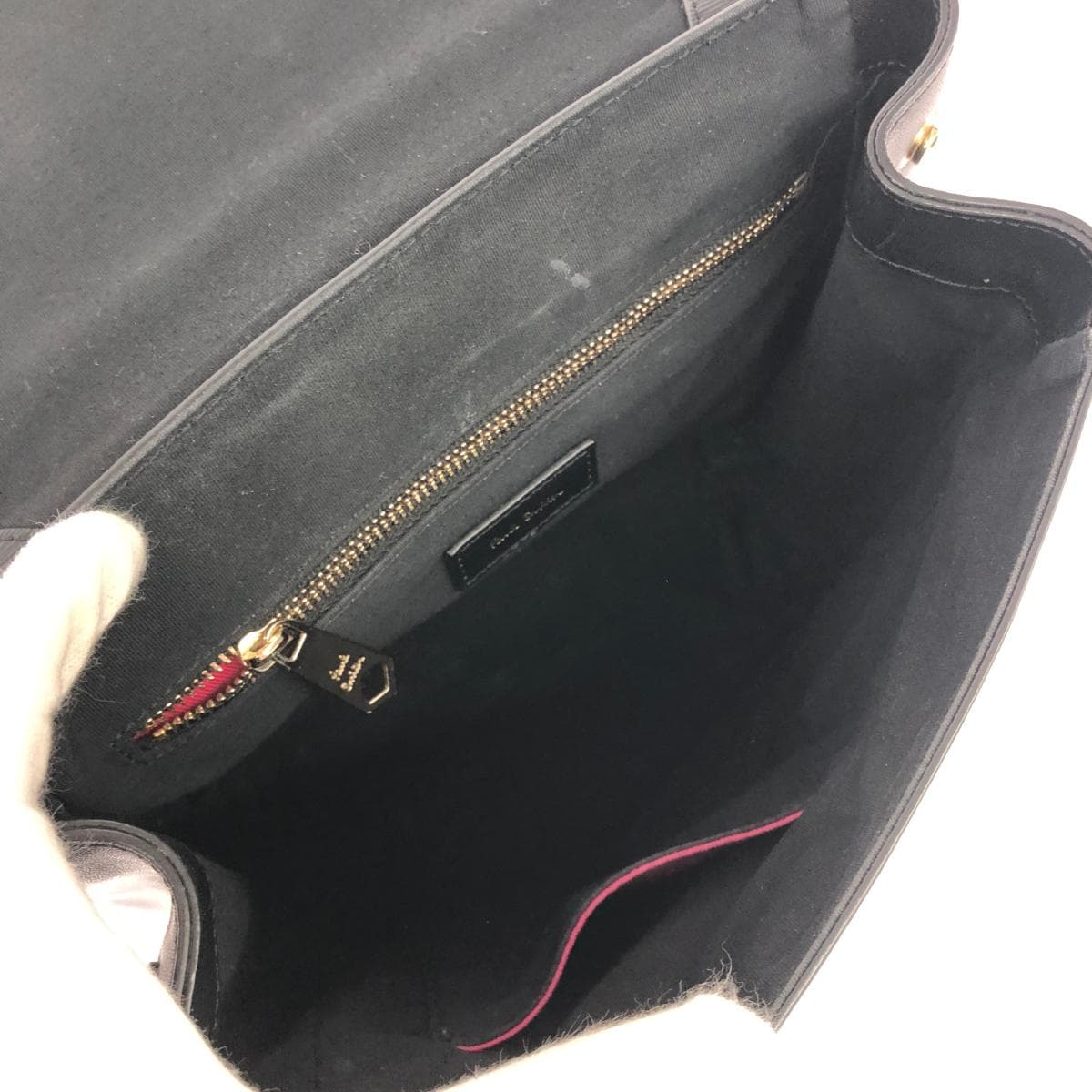 Paul Smith backpack leather black for women 6