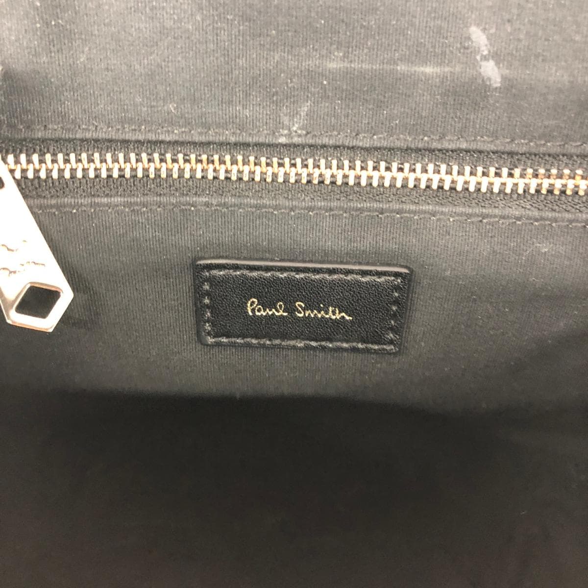 Paul Smith backpack leather black for women 7