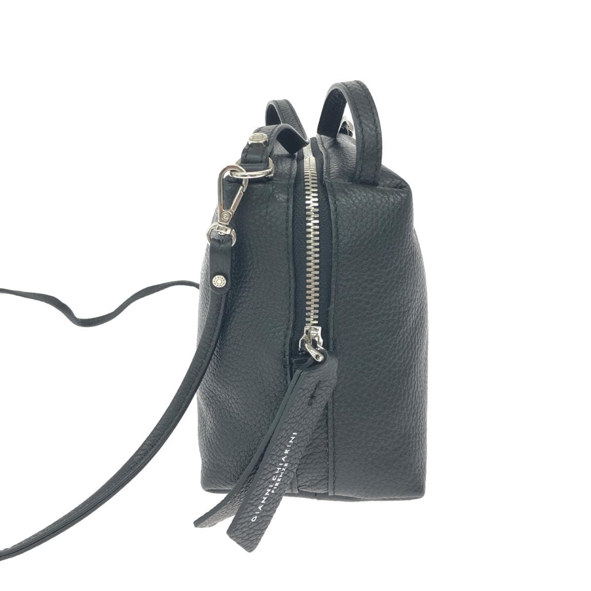 GIANNI CHIARINI Arifa/2WAY Bag Leather Black Women's 2