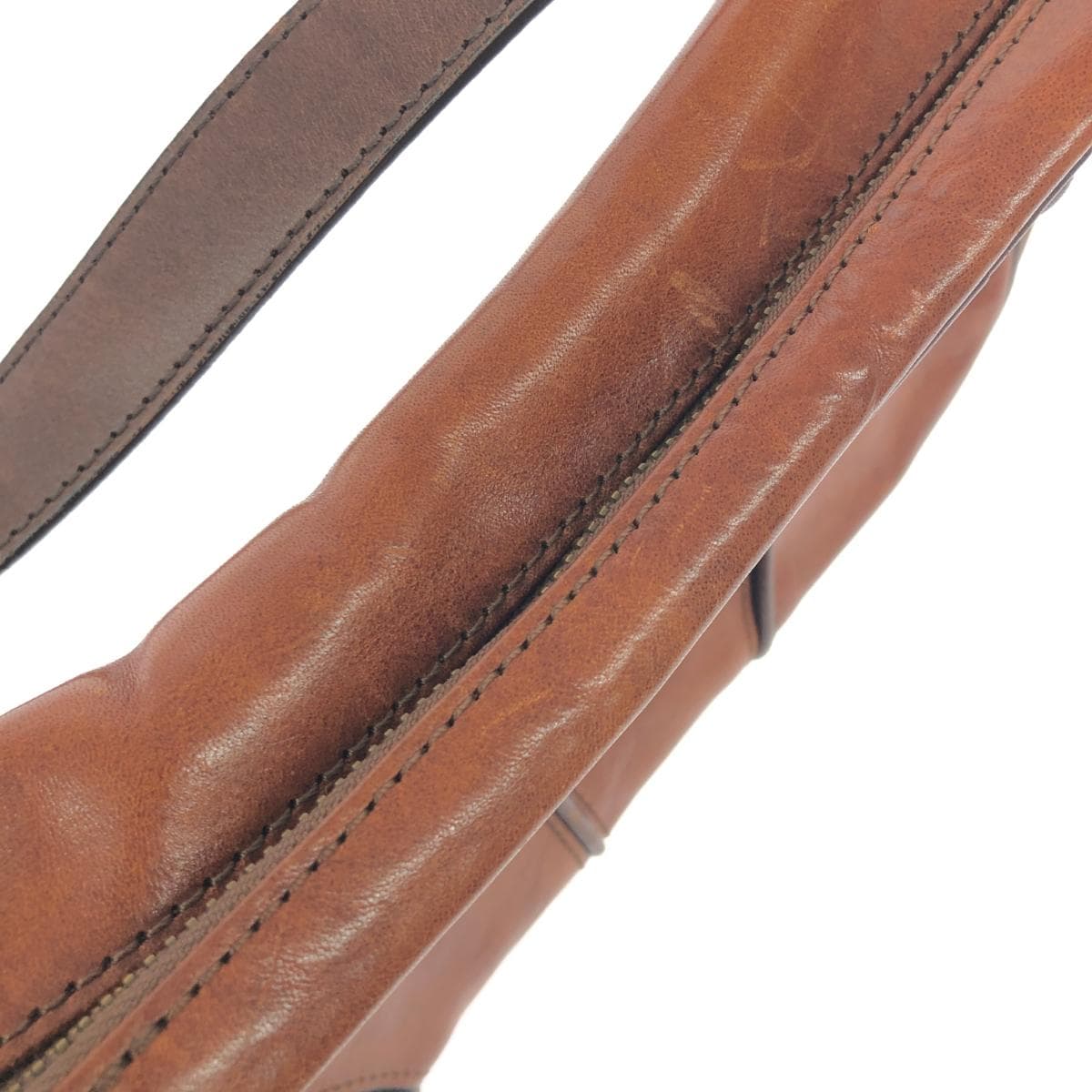 UNISONDEPT Unison Dept Shoulder Bag Leather Brown 9