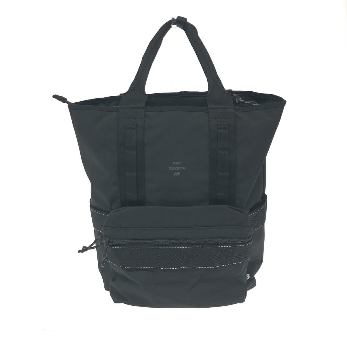 New Balance 2WAY bag in good condition, tote and backpack, black, unisex