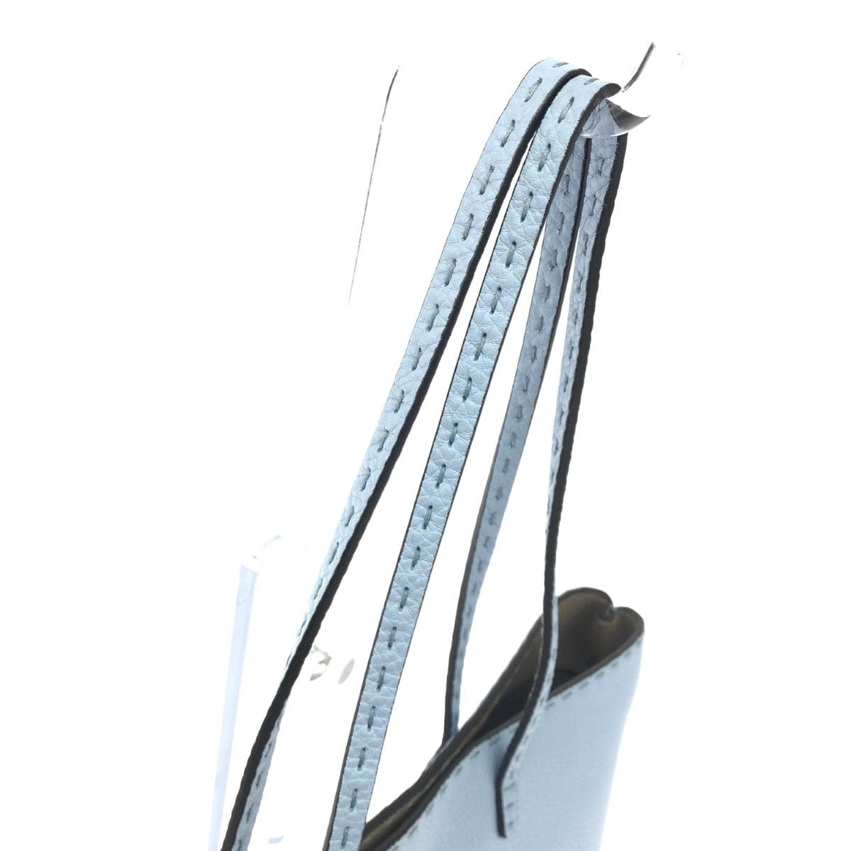 FENDI Selleria Carla Good Condition Leather Blue Women's 4