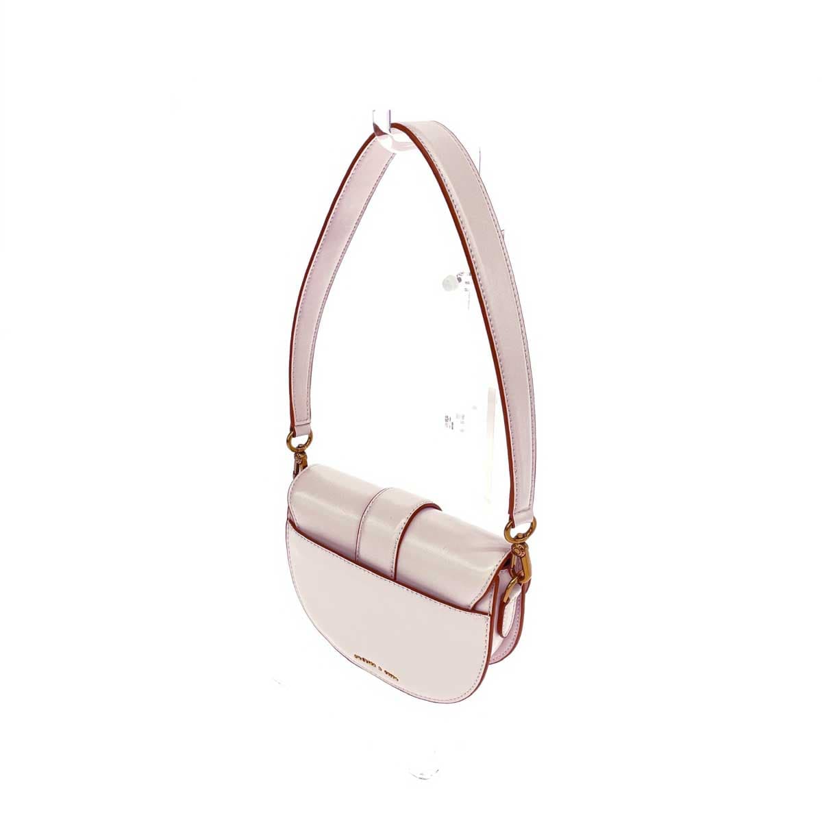 CHARLES&KEITH One Shoulder Bag Like New PVC Pink Women's 3