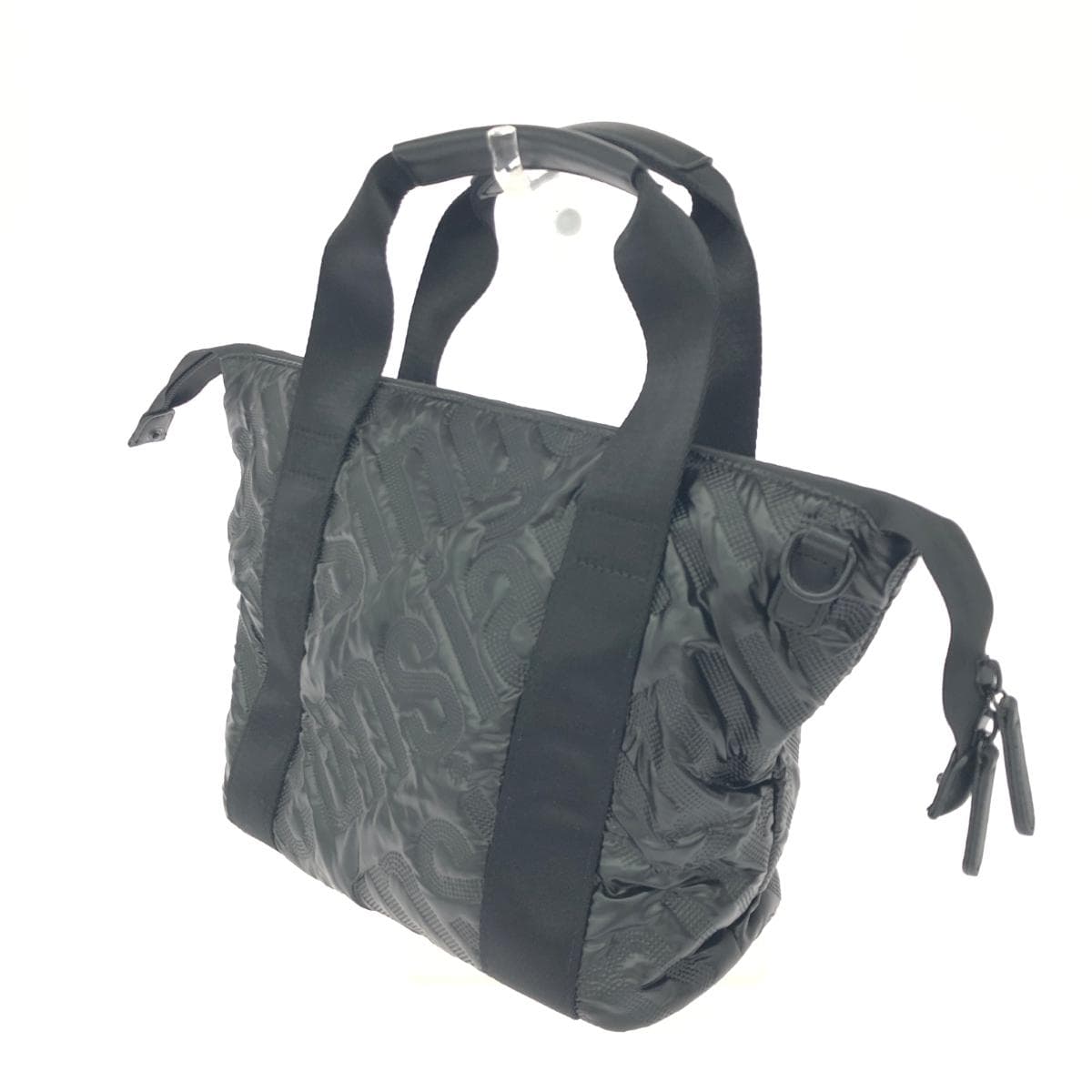 Munsingwear Cart Bag Good Condition Logo Quilt Black Ladies 3