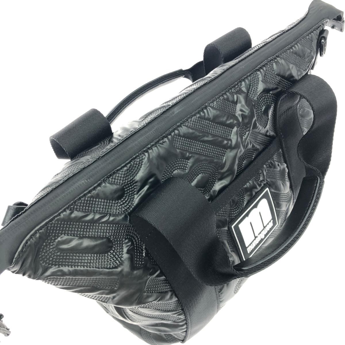 Munsingwear Cart Bag Good Condition Logo Quilt Black Ladies 6