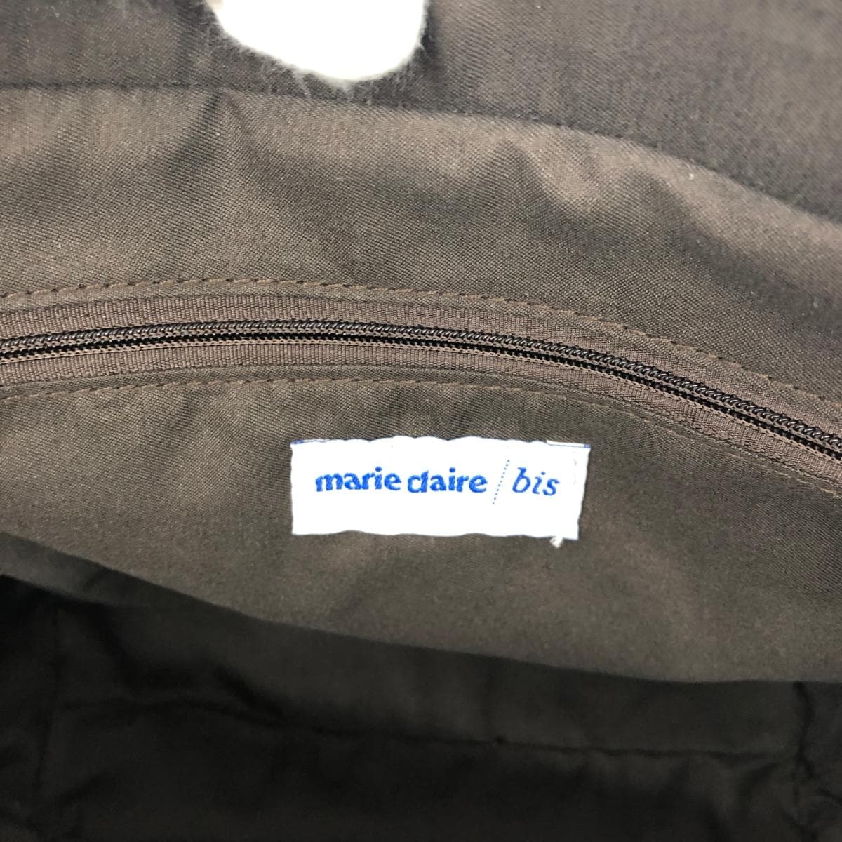 Marie Claire shoulder bag, unused item, PVC, red/beige, ladies 7