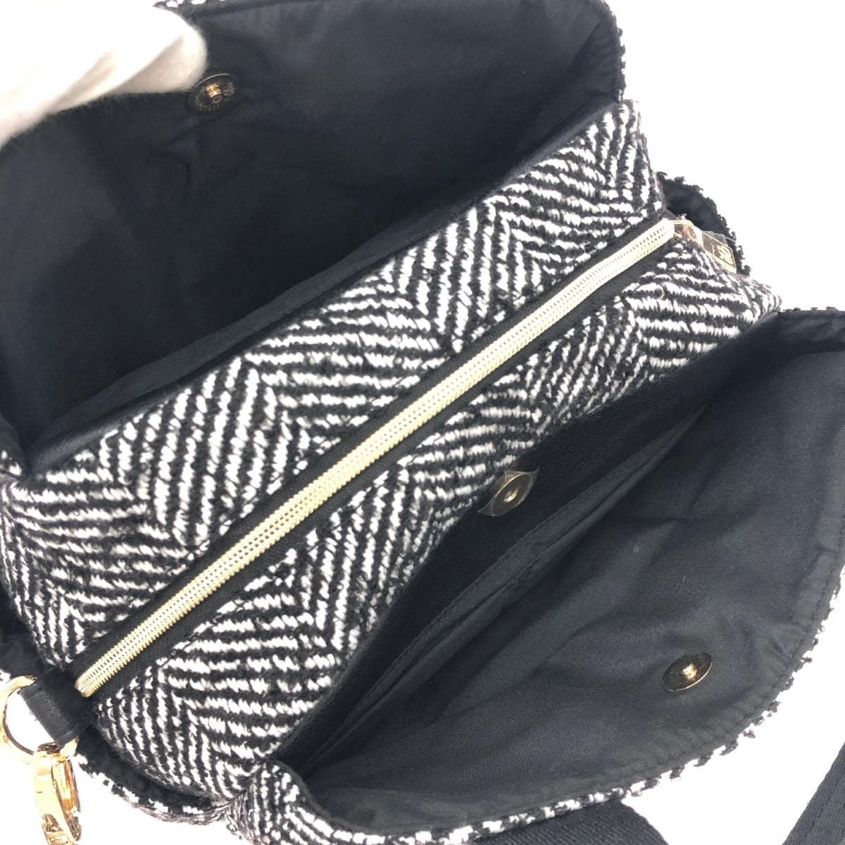 Marie Claire Fabric 2WAY Mini Boston Unused Item Black Ladies 6