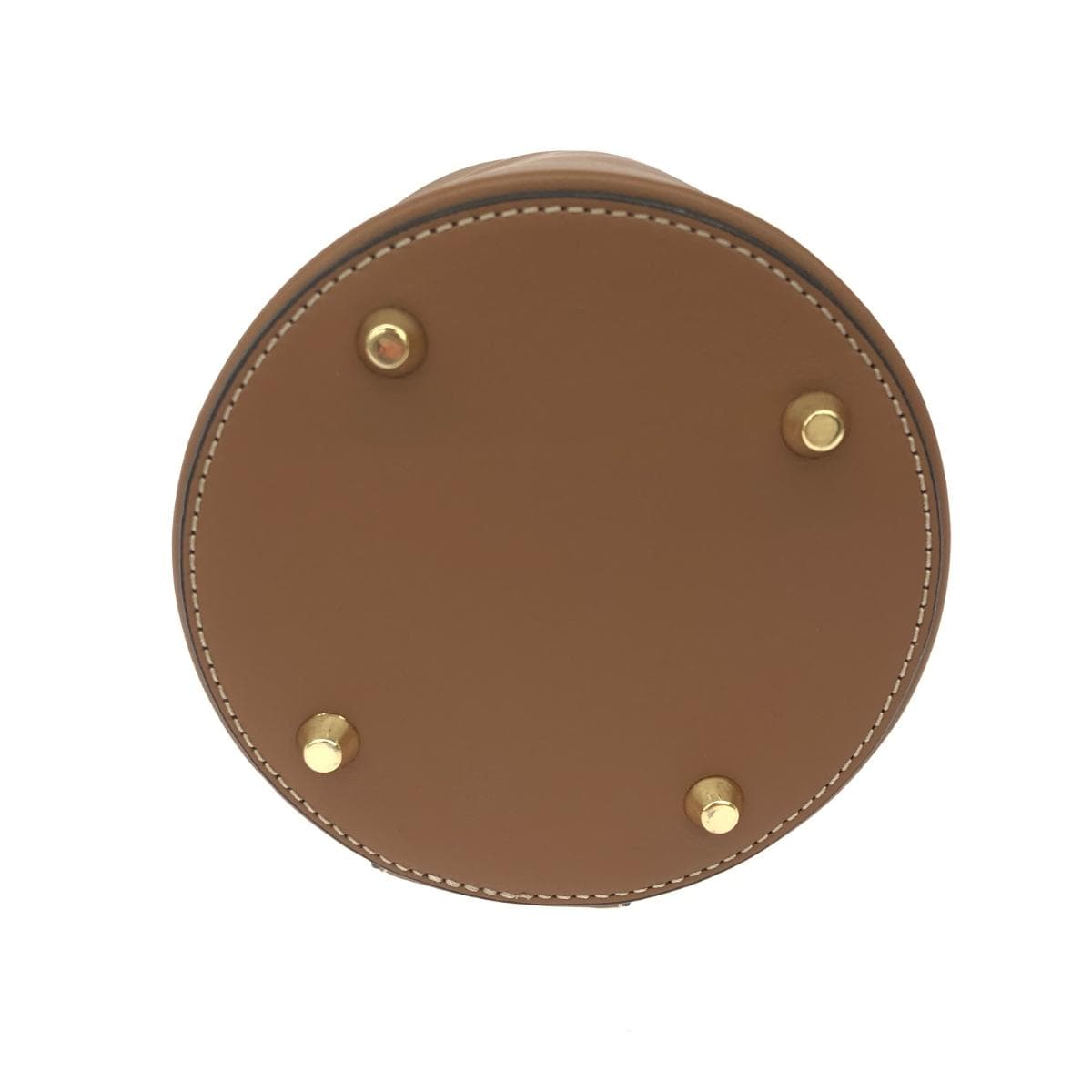 GRES Gray Vanity 2WAY Bag, Unused, Leather, Brown, Women's 5