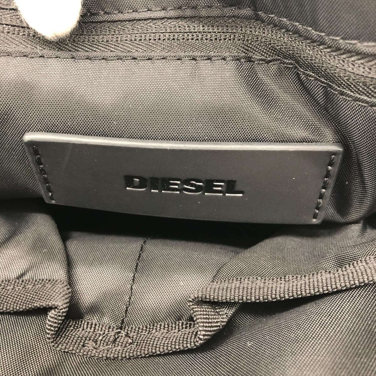 DIESEL Diesel Shoulder Bag Good Condition Nylon Black Unisex 8