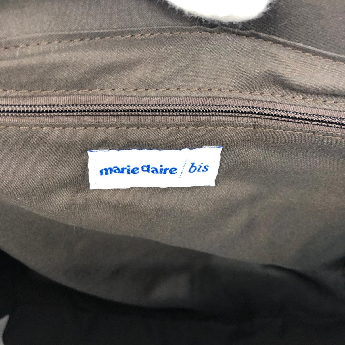 Marie Claire 2WAY bag unused item PVC Red/Beige Ladies 7