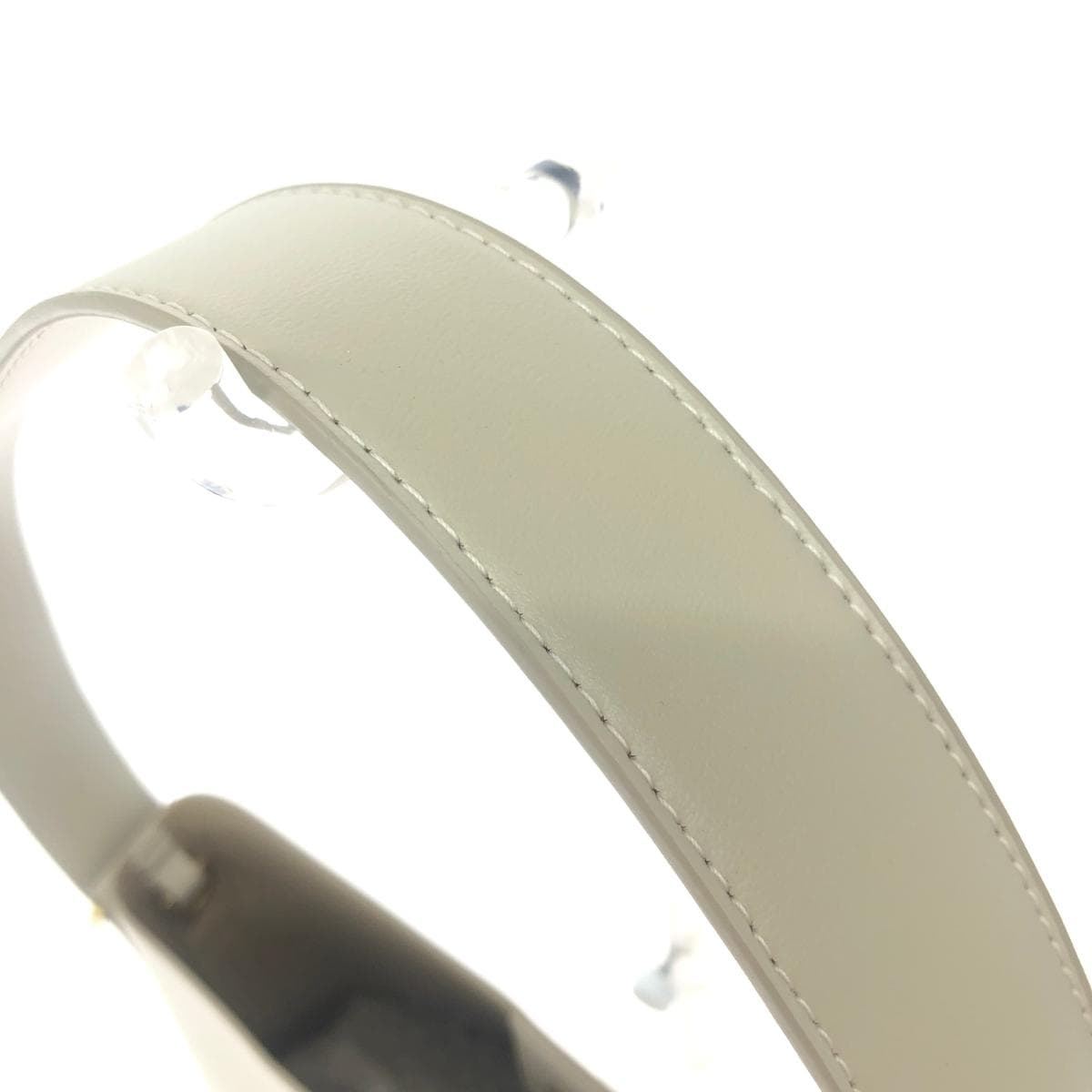 ZARA Shoulder Bag Good Condition Bucket/Ecru White Ladies 4