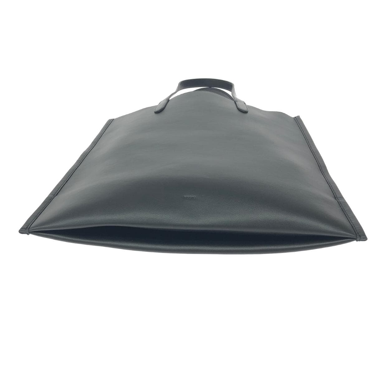 VASIC Vagic Flat Tote Bag Excellent Condition Leather Black Women's 5