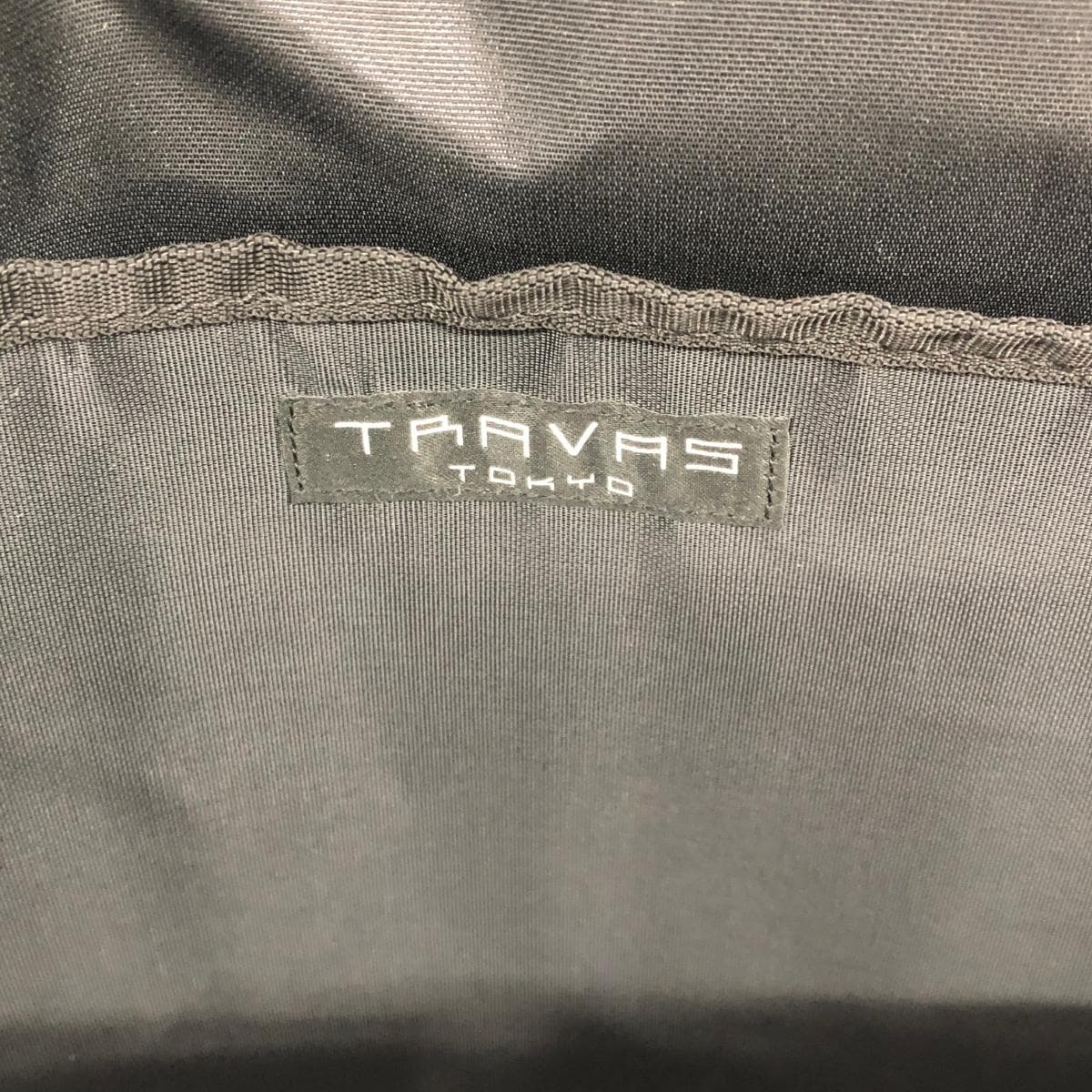 TRAVAS TOKYO Backpack in good condition, bear pattern/PVC, black, for women 7