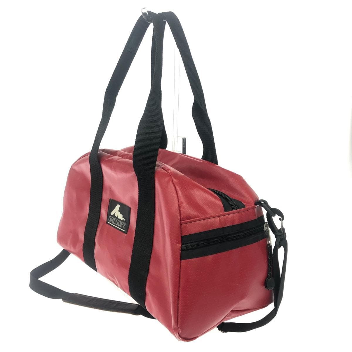 GREGORY 2WAY Boston/Long Hall Shelter Light Duffle Old Logo/Tarpaulin/XS Vintage Red Unisex 3
