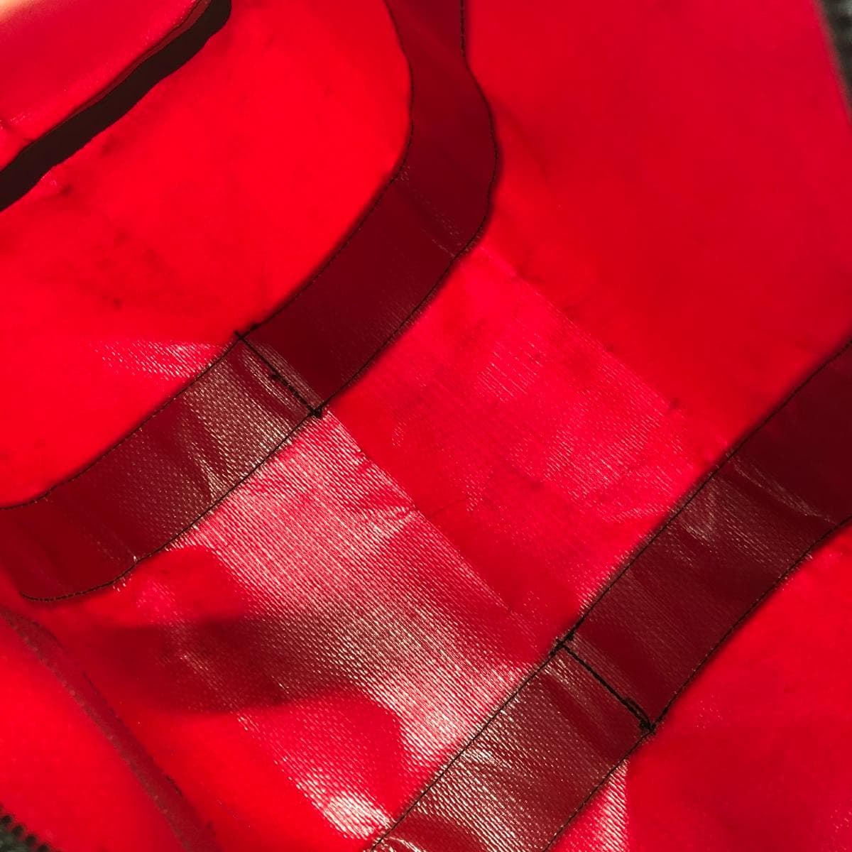 GREGORY 2WAY Boston/Long Hall Shelter Light Duffle Old Logo/Tarpaulin/XS Vintage Red Unisex 4