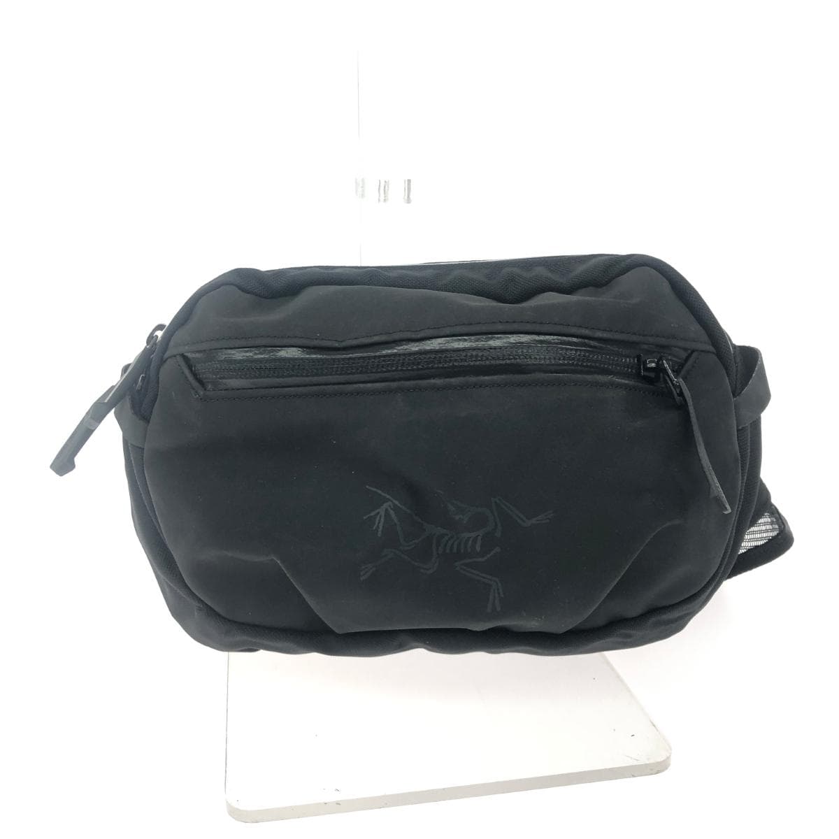 ARCTERYX Body Bag/Arrow Waist Pack Mesh Back Pad/Nylon Black Unisex