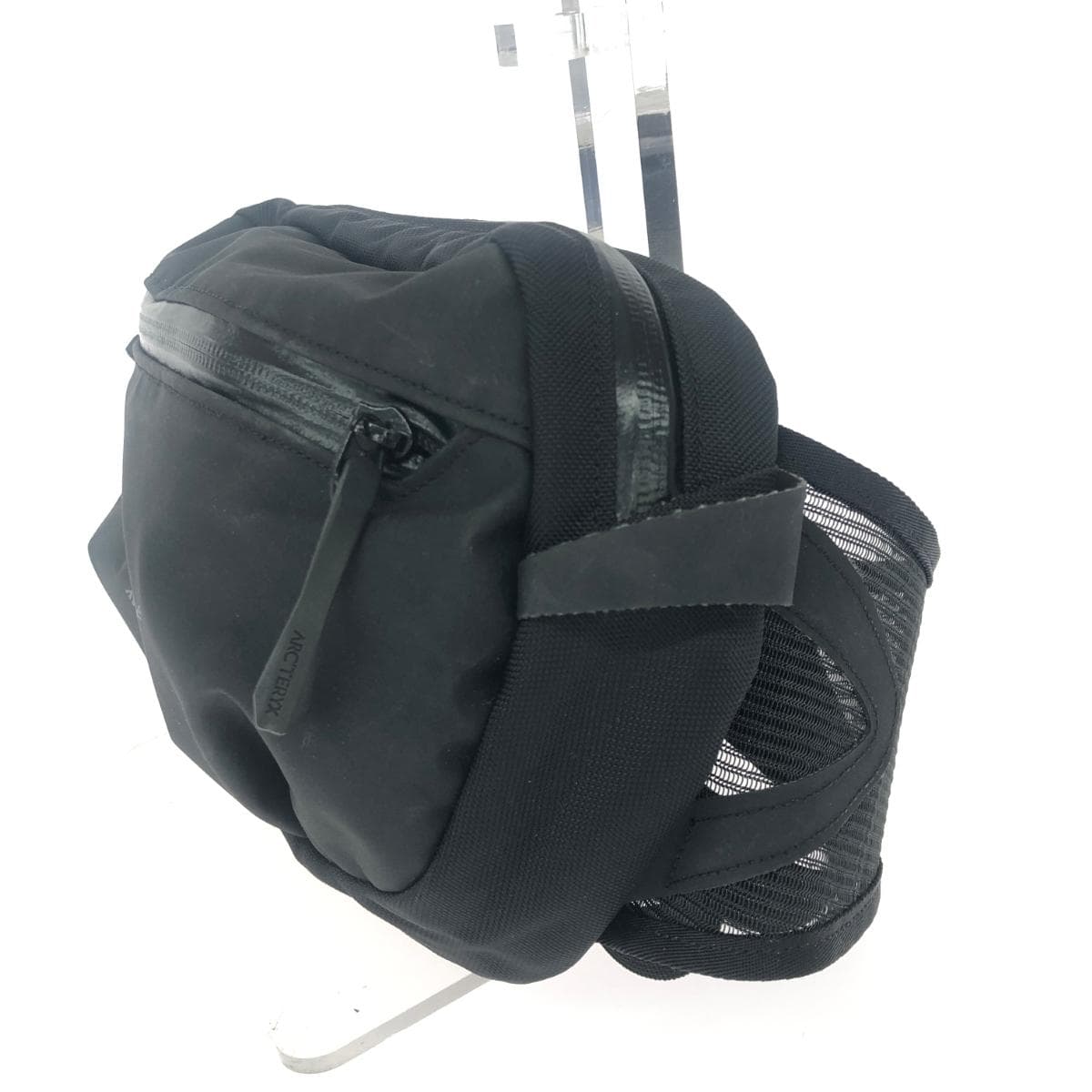 ARCTERYX Body Bag/Arrow Waist Pack Mesh Back Pad/Nylon Black Unisex 3