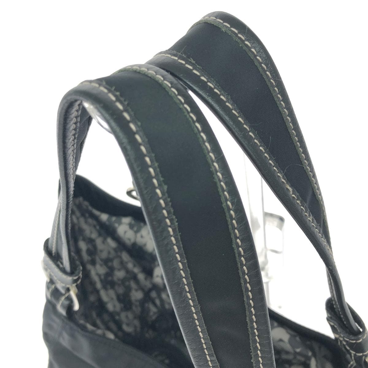 Pierre Cardin tote bag in good condition, nylon, black, for women 4