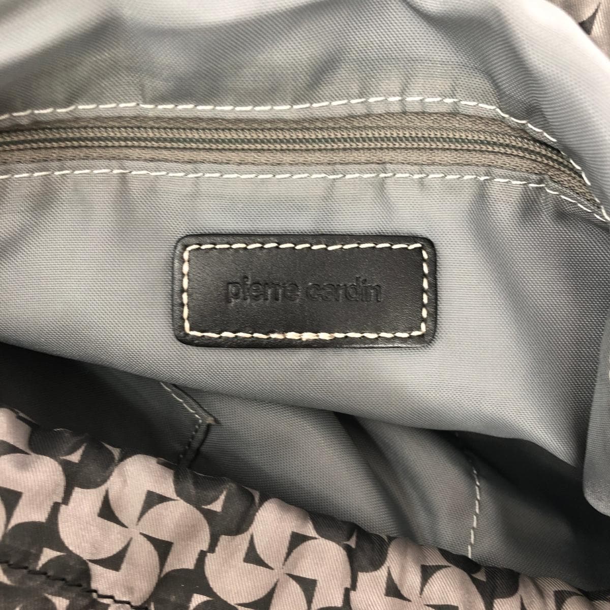 Pierre Cardin tote bag in good condition, nylon, black, for women 9