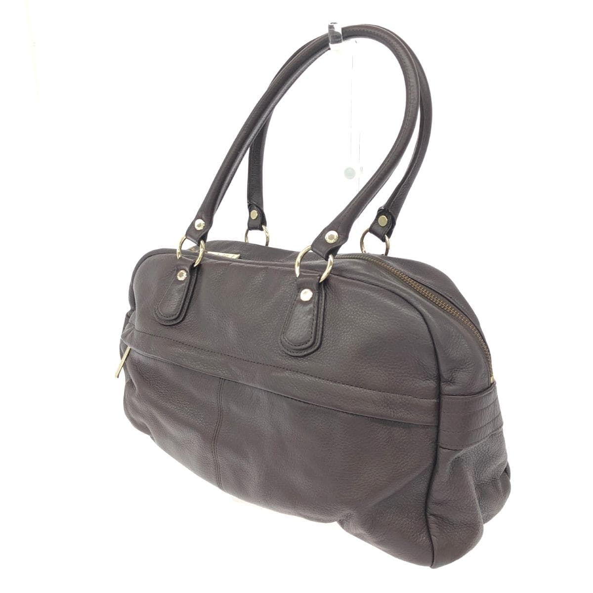 Russet Rassit Tote Bag Leather Brown Women's 3