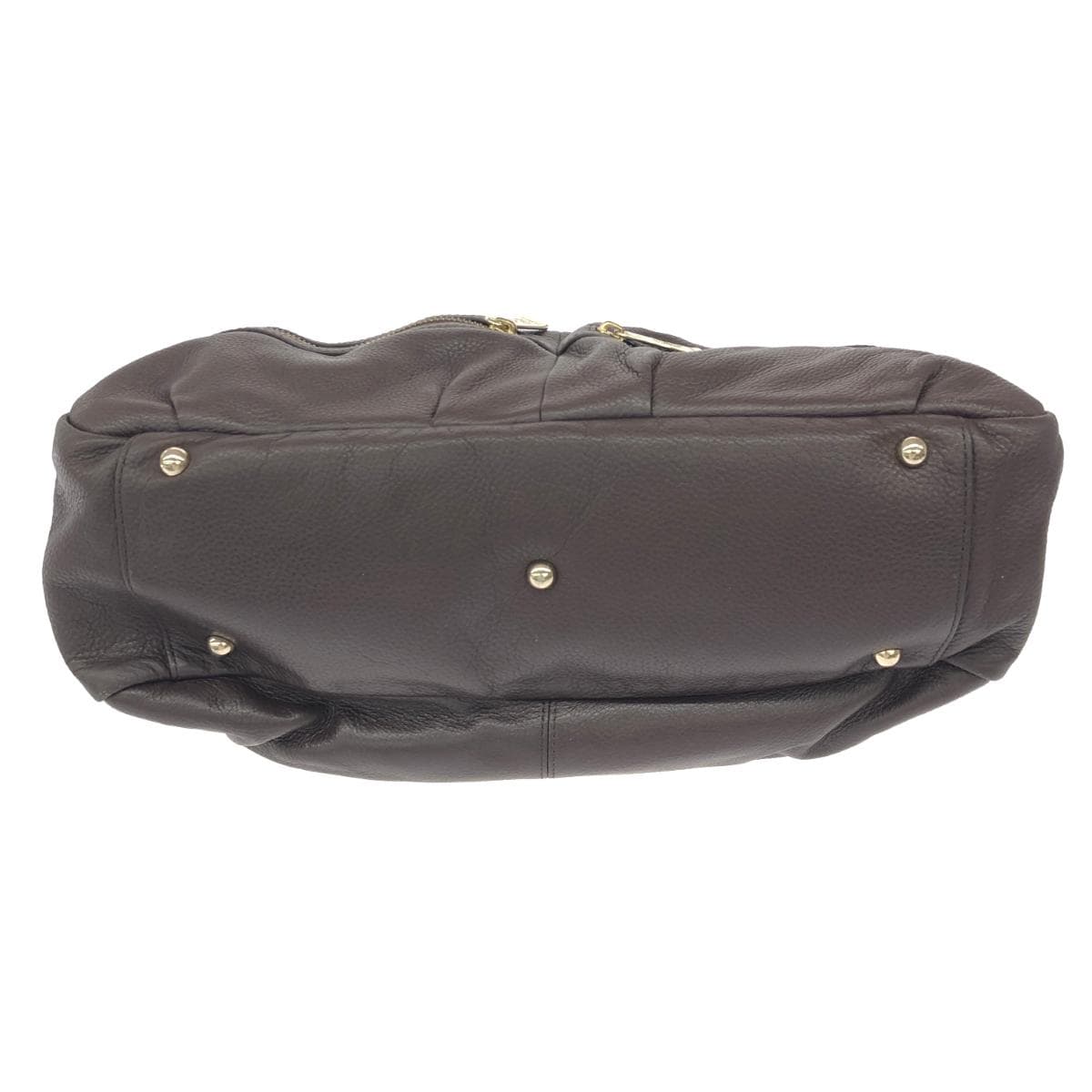 Russet Rassit Tote Bag Leather Brown Women's 4