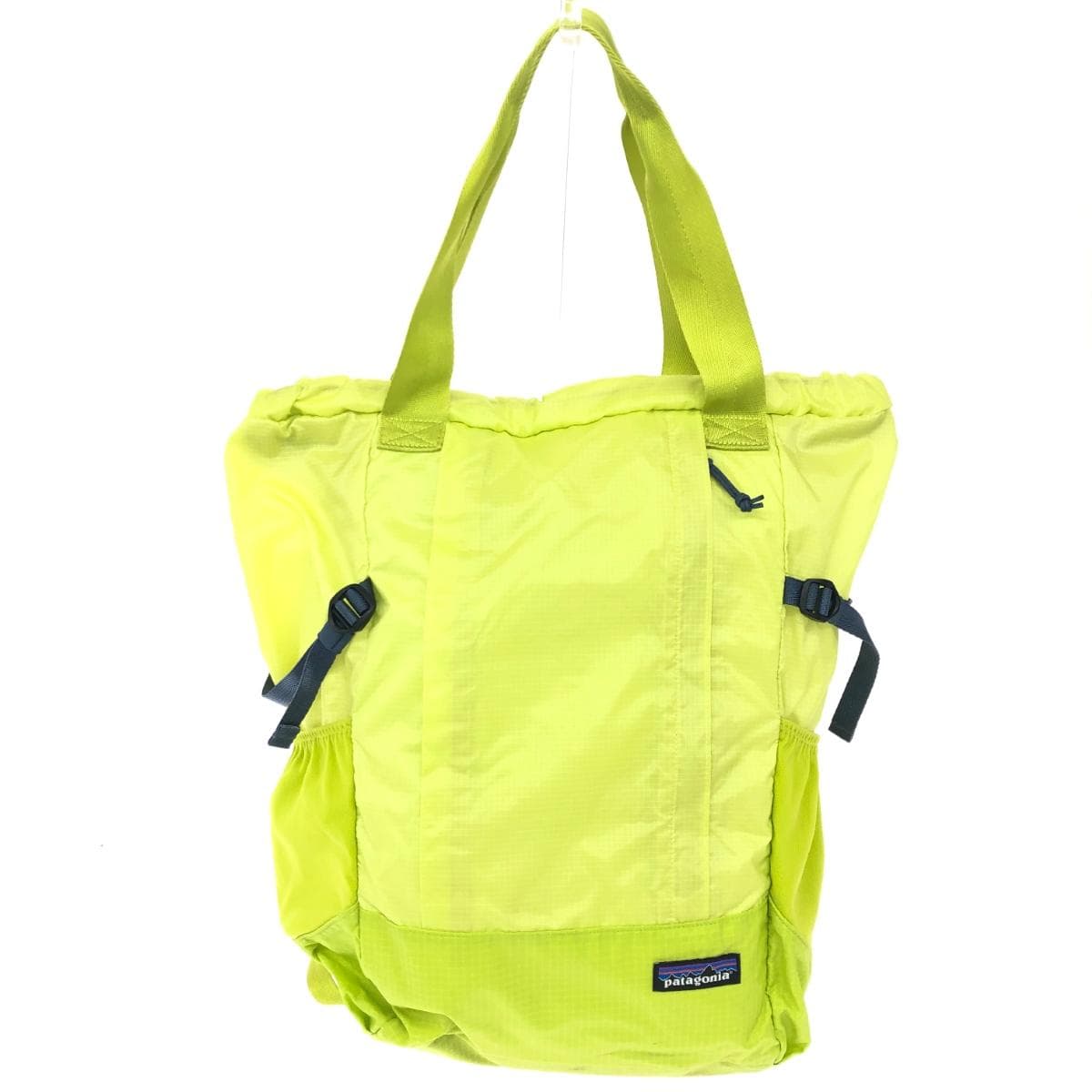 Patagonia Light Tech Travel Tote Bag in good condition, packable/nylon/backpack, green, unisex