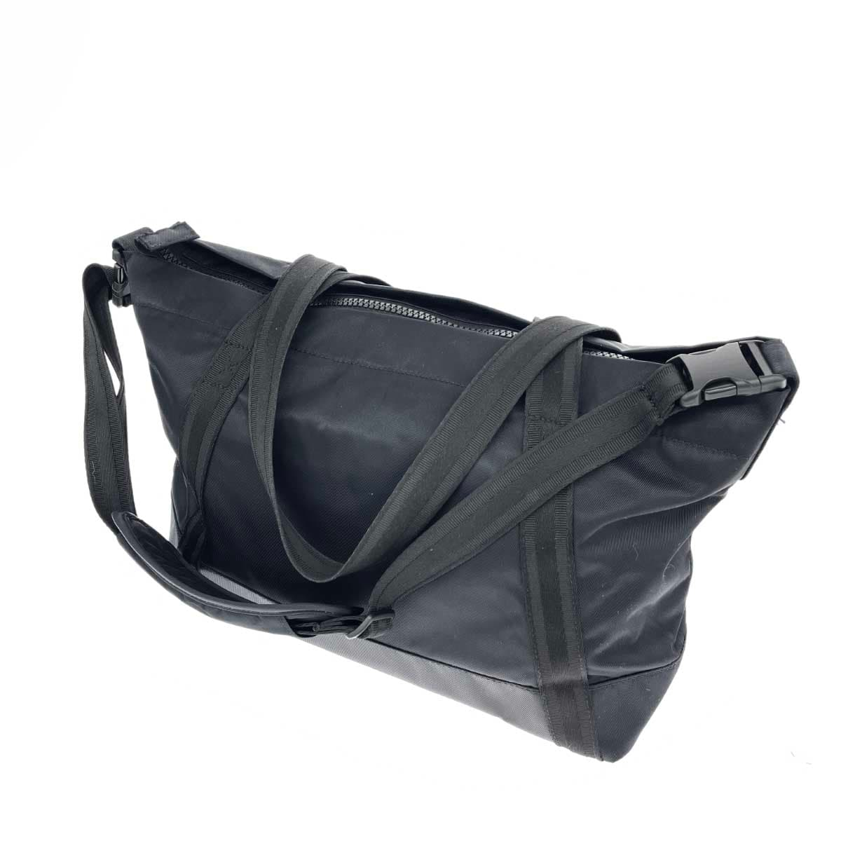 HUNTER 2WAY/Top Clip Tote Bag Good Condition Logo/Nylon Black Ladies 3