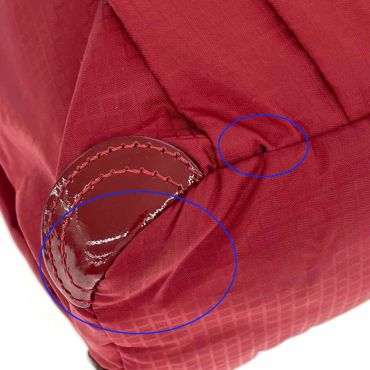 Kanana Project Kanana Project Shoulder Bag Good Condition Nylon Red Women's 7