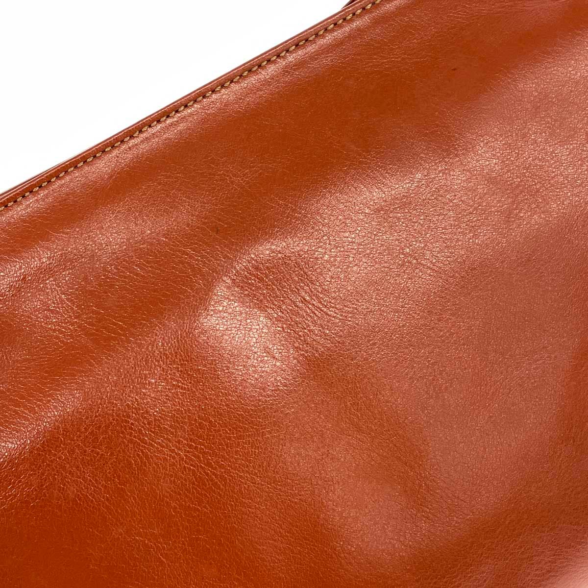 FACE shoulder bag in excellent condition, leather, brown, unisex 5