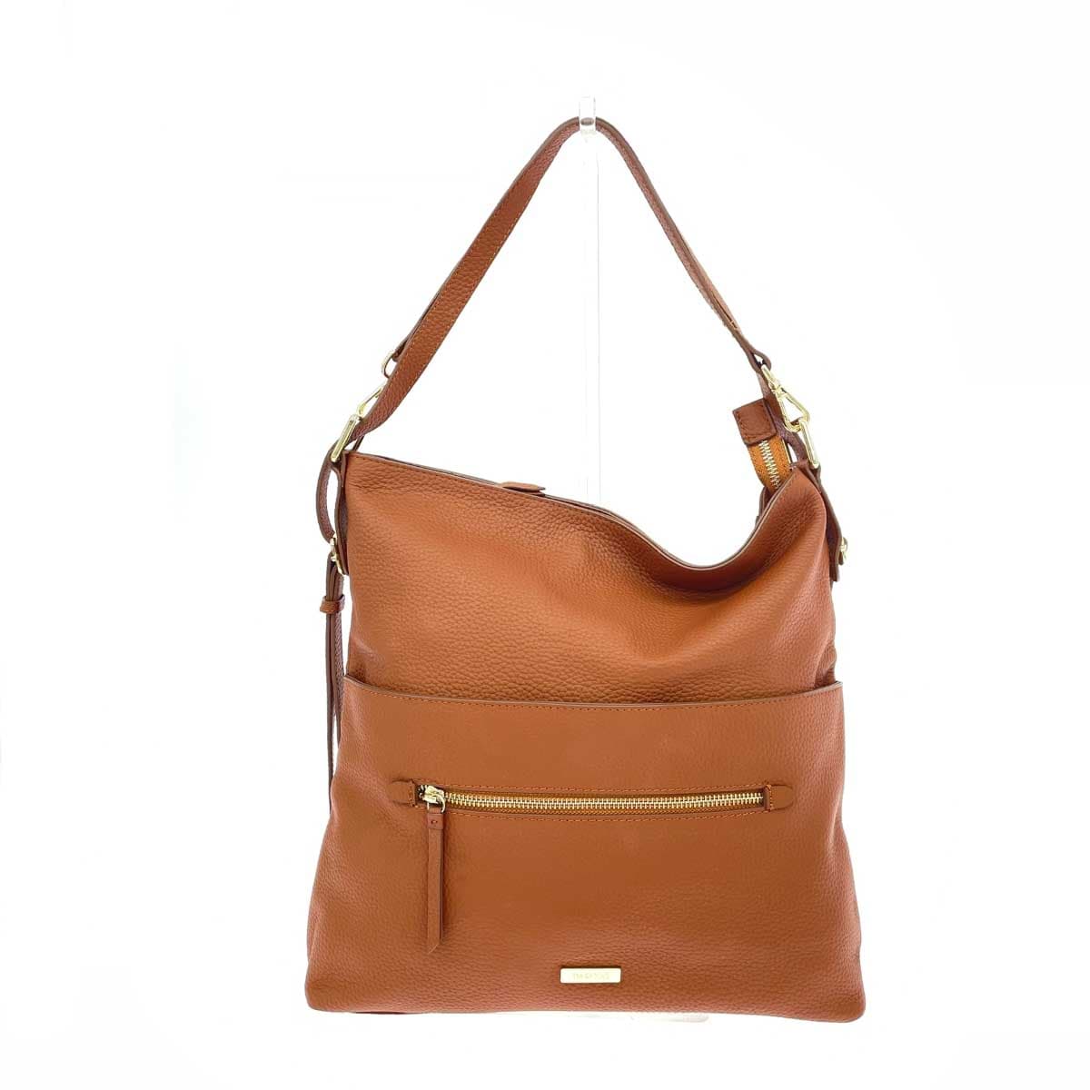 BARCOS Balcos Multiway Backpack Good Condition Shrink Leather / Camel Ladies