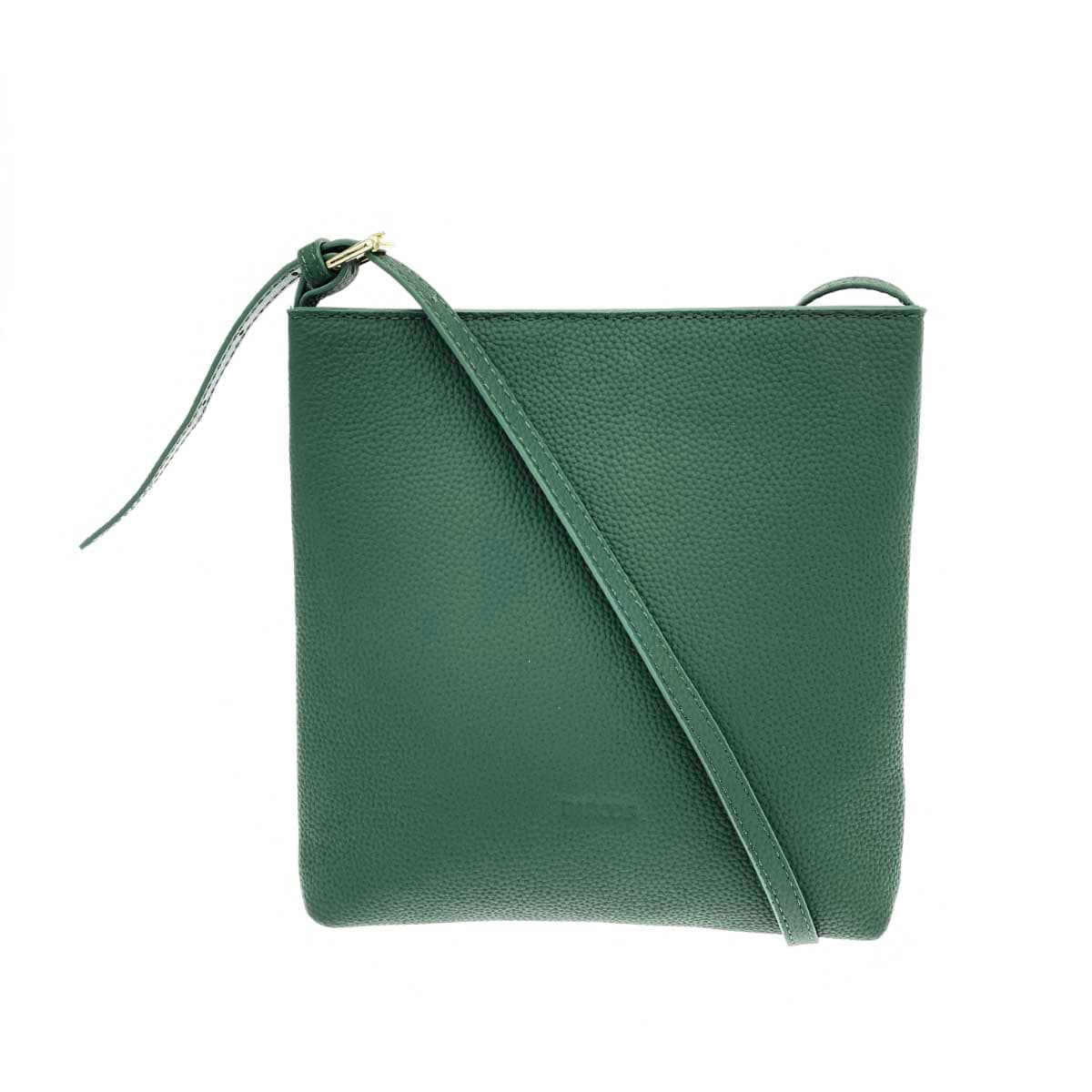 BARCOS Balcos Mini Shoulder Bag / Ponte Piccola Good Condition Shrink Leather Green Ladies