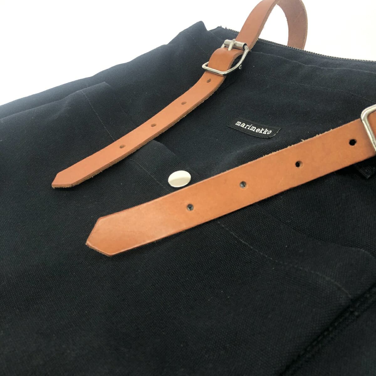 marimekko EPPU Canvas × Leather / 2WAY Black 9