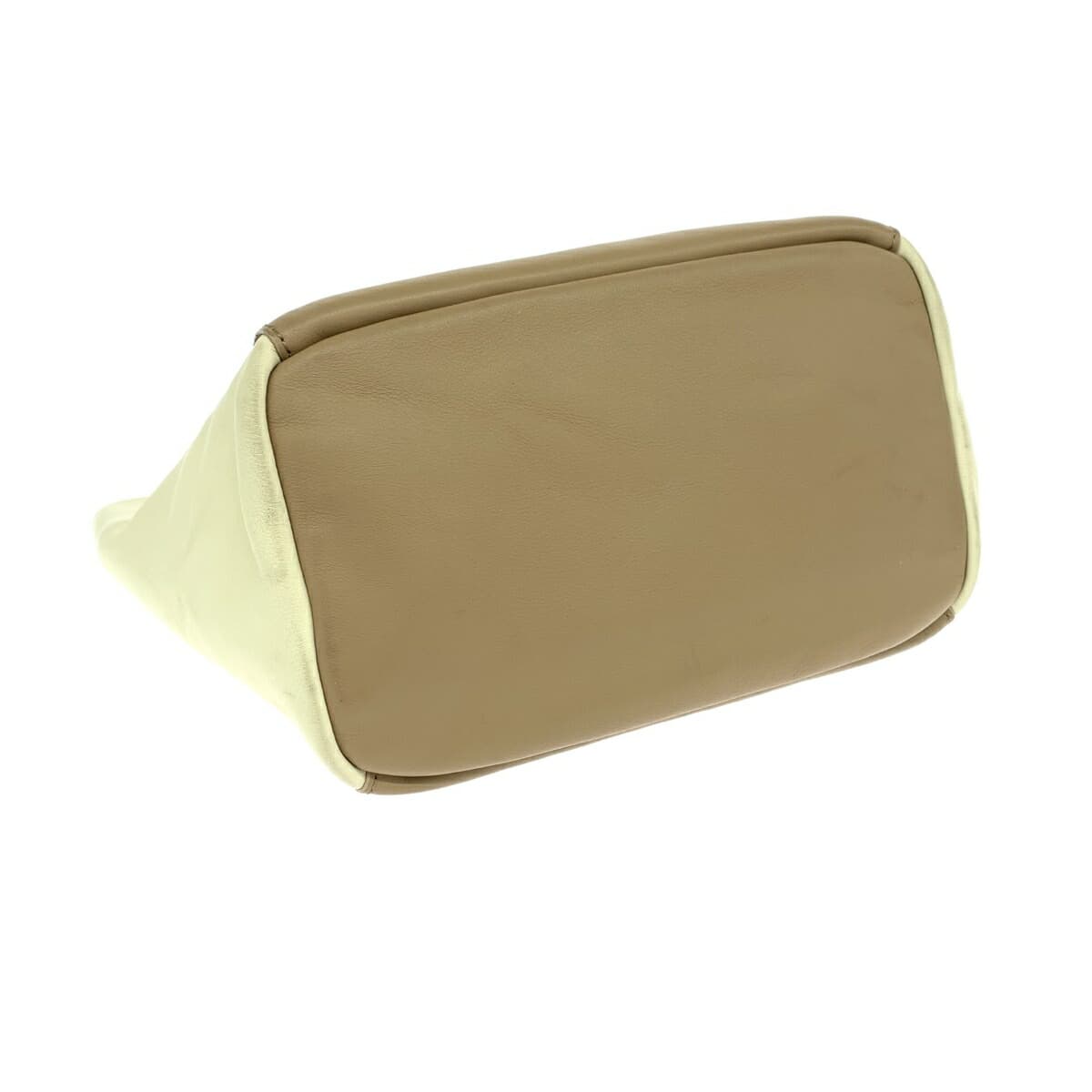 BLUE LABEL CRESTBRIDGE Handbag Leather/Inner Check Beige Women's 4