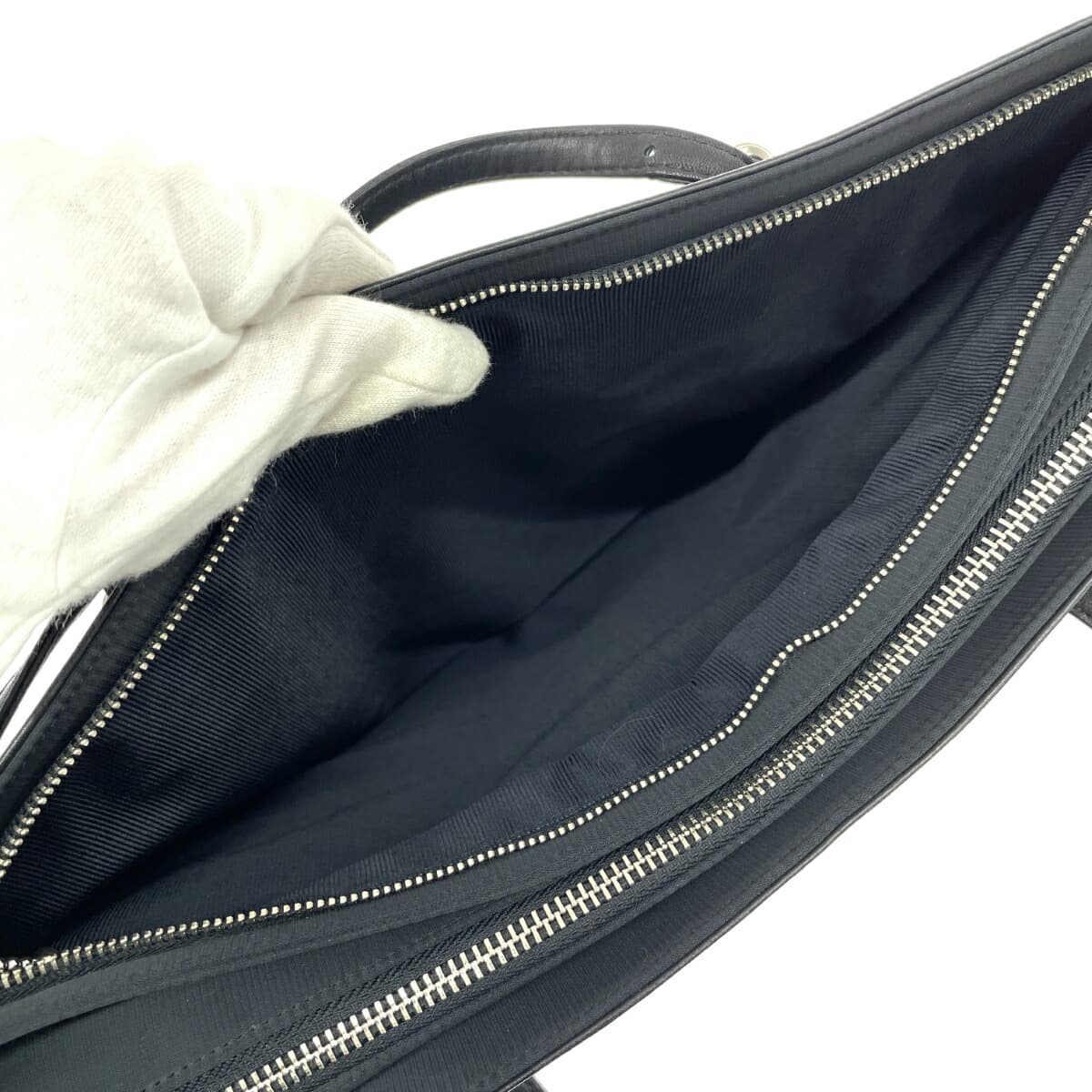 Courreges Business Bag Black for Women 8