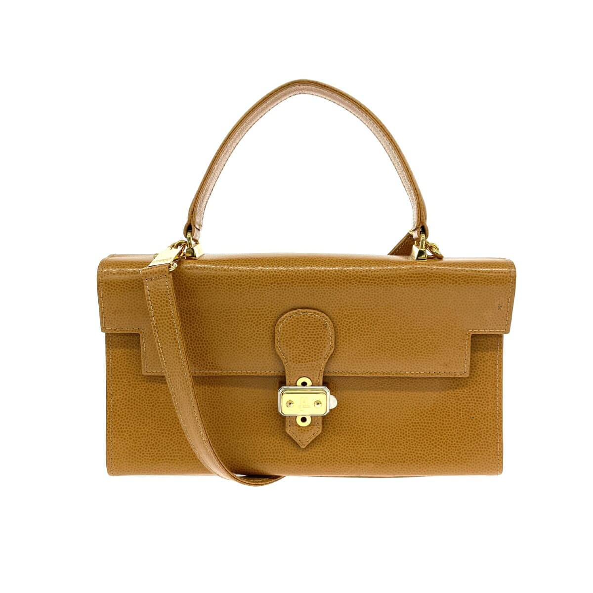 HERNO 2WAY Bag Camel Vintage Item Brown Women's