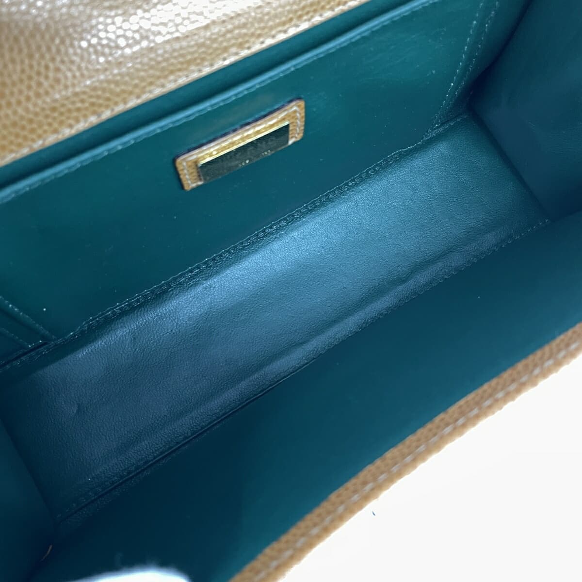 HERNO 2WAY Bag Camel Vintage Item Brown Women's 7