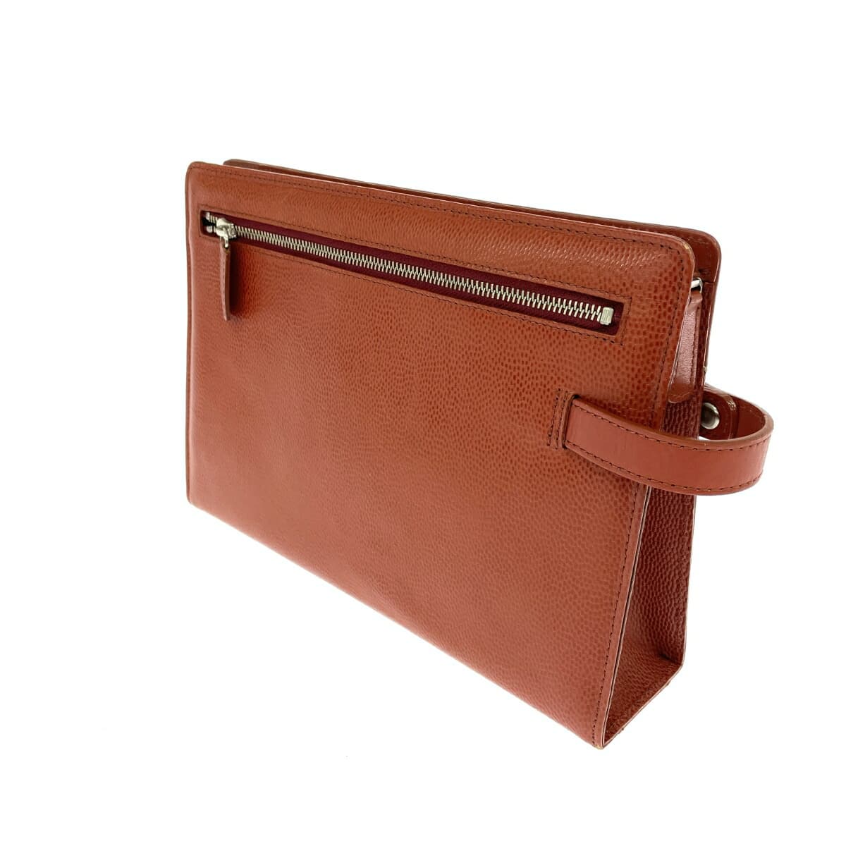 MISSONI Second Bag Leather Brown/Orange Unisex 3