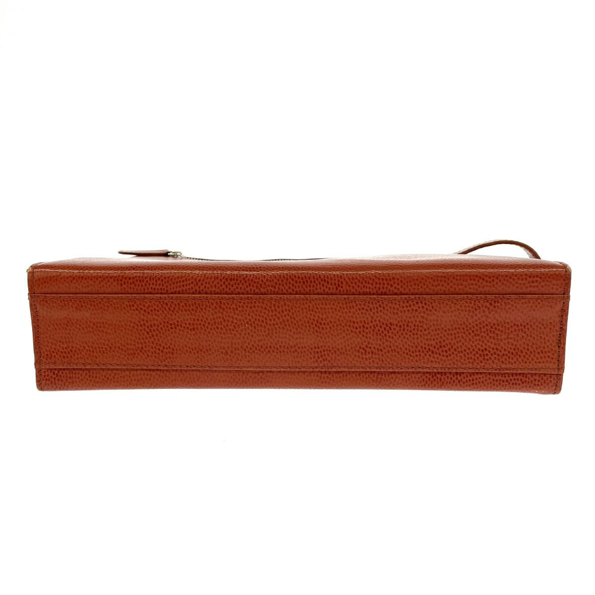 MISSONI Second Bag Leather Brown/Orange Unisex 5