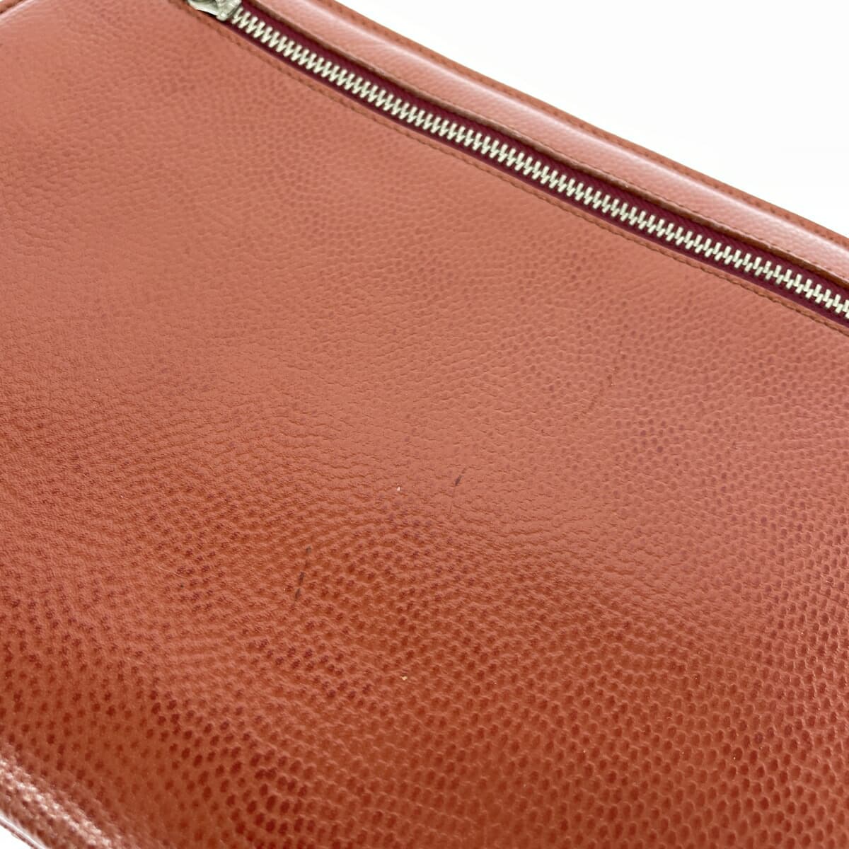 MISSONI Second Bag Leather Brown/Orange Unisex 8