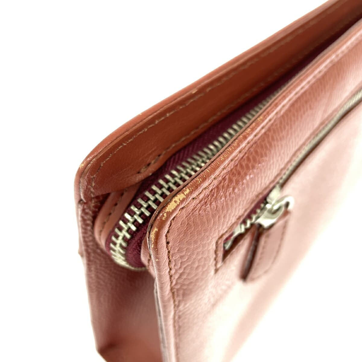 MISSONI Second Bag Leather Brown/Orange Unisex 9